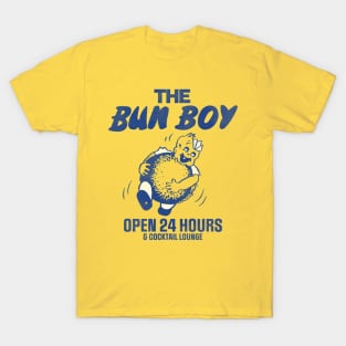 The Bun Boy Retro Defunct Restaurant & Cocktail Lounge T-Shirt